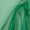 Oscar de la Renta Ming Green Silk Organza | Mood Fabrics