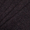 Oscar de la Renta Deep Purple and Black Checked Wool Boucle - Folded | Mood Fabrics