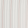 White Striped Acetate Lining - Detail | Mood Fabrics