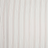 White Striped Acetate Lining | Mood Fabrics
