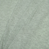 Heathered Gray and Patina Green Striped Cotton-Polyester Jersey - Folded | Mood Fabrics