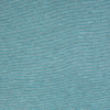 Heathered Gray and Peacock Blue Striped Cotton-Polyester Jersey | Mood Fabrics