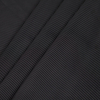 Black/White Pinstriped Acetate Lining - Folded | Mood Fabrics