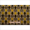 Turkish Green/Brown Geometric Velvet - Full | Mood Fabrics