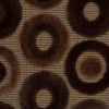 Turkish Brown Geometric Velvet - Detail | Mood Fabrics