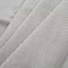 Turkish Gray Ribbed Velvet - Folded | Mood Fabrics
