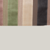 Turkish Green/Pink Striped Velvet - Detail | Mood Fabrics