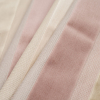 Turkish Beige/Lush Striped Velvet - Folded | Mood Fabrics