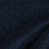 Midnight Blue Fuzzy Mohiar-Wool-Acyrlic Woven - Detail | Mood Fabrics