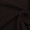 Coffee Bean Brown Double-Faced Wool Fleece | Mood Fabrics