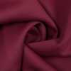 Beet Red/Gray Blue Double-Faced Neoprene/Scuba Fabric - Detail | Mood Fabrics