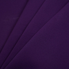 Carrot/Imperial Purple Double-Faced Neoprene/Scuba Fabric - Folded | Mood Fabrics