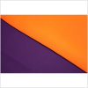 Carrot/Imperial Purple Double-Faced Neoprene/Scuba Fabric - Full | Mood Fabrics