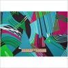 Blue/Green/Pink Abstract Geometric Viscose Jersey - Full | Mood Fabrics