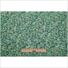 Multi-Green Abstract Stretch Cotton Woven - Full | Mood Fabrics