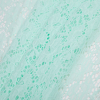 Mint Floral Stretch Nylon Lace - Folded | Mood Fabrics