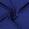 Italian Primary Blue Silk Charmeuse | Mood Fabrics