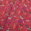 Raspberry Misc Cotton Poplin Print - Folded | Mood Fabrics