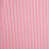 Light Neon Pink/White Striped Cotton Voile | Mood Fabrics
