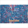 Blue Multicolored Abstract Cotton Poplin Print - Full | Mood Fabrics
