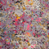 Gray Multicolored Abstract Cotton Poplin Print | Mood Fabrics