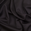 Sleek Black Polyester Ponte Knit | Mood Fabrics