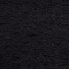 Black Stretch Viscose-Nylon Novelty Knit - Detail | Mood Fabrics