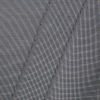 Dark Navy/White Stretch Cotton Woven - Folded | Mood Fabrics