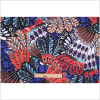 Dazzling Blue Peacock-Inspired Polyester Jersey Knit - Full | Mood Fabrics