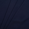 Navy Mechanical Stretch Polyester Crepe de Chine - Folded | Mood Fabrics