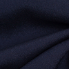 Navy Mechanical Stretch Polyester Crepe de Chine - Detail | Mood Fabrics