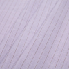 Italian Heather Purple Striped Stretch Polyester Suiting - Folded | Mood Fabrics