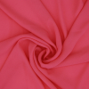Coral Polyester Wool Dobby Chiffon - Detail | Mood Fabrics