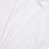 White 1x1 Ribbed Hacci Baby Knit - Folded | Mood Fabrics