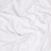 White 1x1 Ribbed Hacci Baby Knit | Mood Fabrics