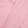 Pink Polyester-Rayon Stretch French Terry Cloth - Folded | Mood Fabrics