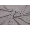 Heathered Gray Polyester-Rayon Stretch French Terry Cloth - Full | Mood Fabrics