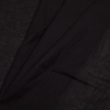 Black Organic Mercerized Cotton Lawn - Folded | Mood Fabrics