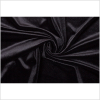 Black Polyester Stretch Velvet - Full | Mood Fabrics