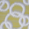 Lime Geometric Ikat Bubbles Polyester Woven | Mood Fabrics