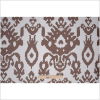 Brown Geometric Polyester Brocade - Full | Mood Fabrics