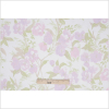 Italian Pink/Green Floral Crinkled Silk Chiffon - Full | Mood Fabrics
