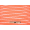 Neon Salmon Knit Honeycomb Mesh - Full | Mood Fabrics