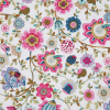 Pink/White Floral Cotton Voile | Mood Fabrics