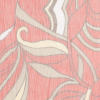 Tango Red Floral Crinkled Silk Chiffon - Detail | Mood Fabrics
