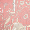 Tango Red Floral Crinkled Silk Chiffon | Mood Fabrics