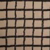 Rag & Bone Stone/Black Printed Stretch Silk Crepe de Chine | Mood Fabrics