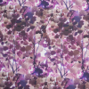 Purple Tree Branches Digitally Printed Stretch Neoprene/Scuba Knit | Mood Fabrics