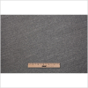 Cadet Charcoal/Cream French Terry Cotton Knit - Full | Mood Fabrics