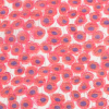 Liberty of London Xanthe Sunbeam Red/Blue Silk-Cotton Voile - Detail | Mood Fabrics